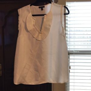 Jcrew sleeveless silk blouse